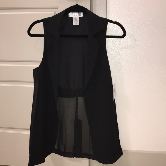 Kelly Renee Chiffon Back Vest - Picture 1 of 4